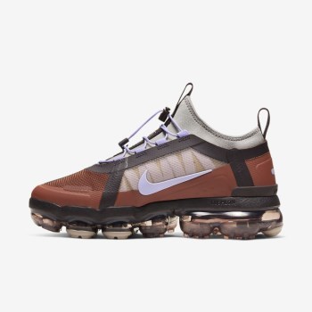 Nike Air VaporMax 2019 Utility - Női Utcai Cipő - Bordó Szürke/Lila